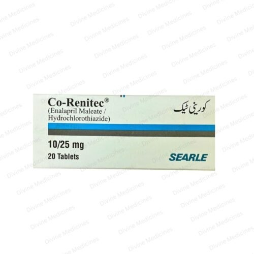 Co-Renitec (10/25Mg) 20 Tablets
