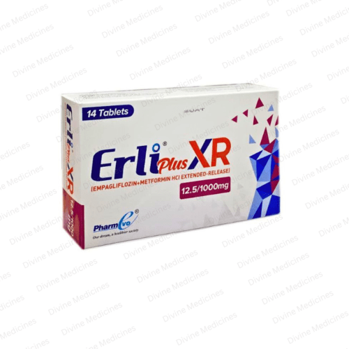 Erli Plus Xr (12.5/1000Mg) 14 Tablets