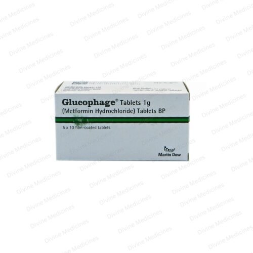 Glucophage (1000Mg) 50 Tablets