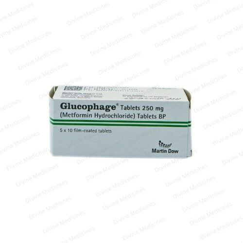 Glucophage (250Mg) 50 Tablets