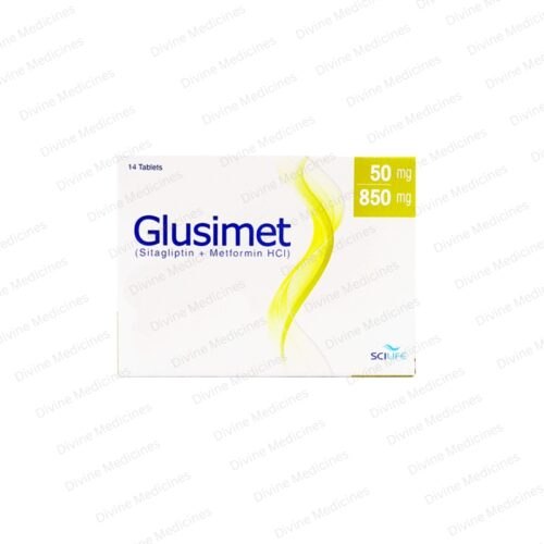 Glusimet (50/850Mg) 14 Tablets