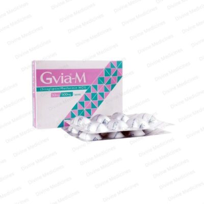 Gvia-M 50/500mg 28 Tablets - Sitagliptin + Metformin - Genix Pharma