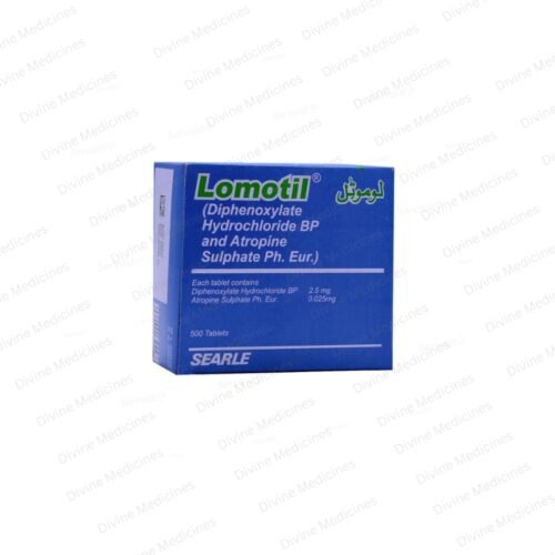 Lomotil (2.5/0.025Mg) 500 Tablets