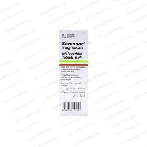 Serenace (5Mg) 20 Tablets