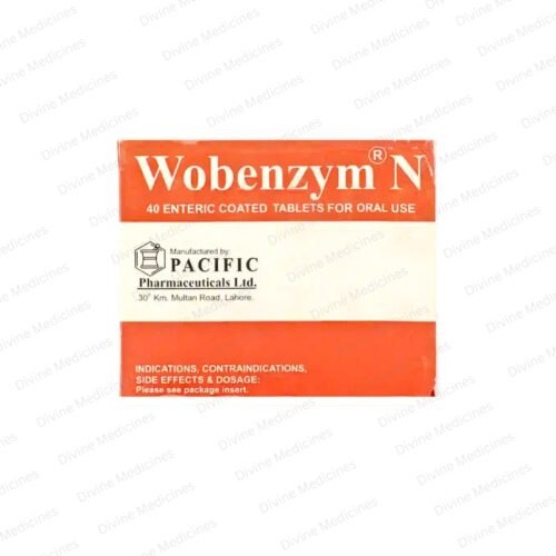 Wobenzym N (40 Tablets)