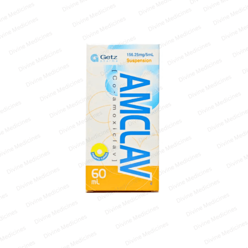Amclav (156.25Mg/5Ml) 60Ml Suspension