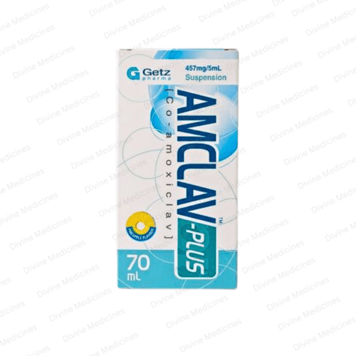 Amclav-Plus (457Mg/5Ml) 70Ml Suspension