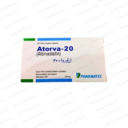 Atorva (20Mg) 20 Tablets
