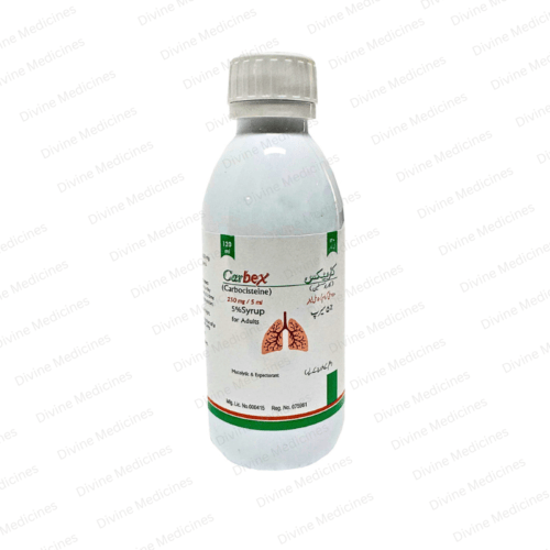 Carbex (250Mg/5Ml) 120Ml Syrup