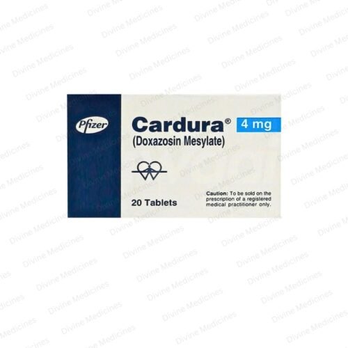 Cardura (4Mg) 20 Tablets