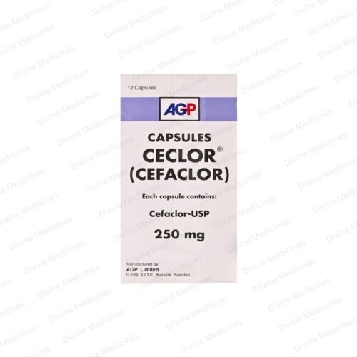 Ceclor (250Mg) 12 Capsules