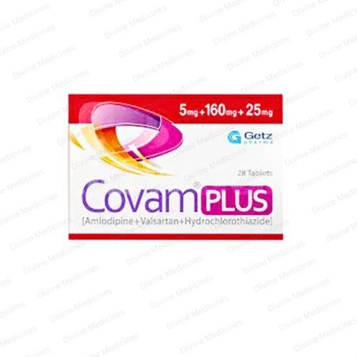 Covam Plus (5/160/25Mg) 28 Tablets