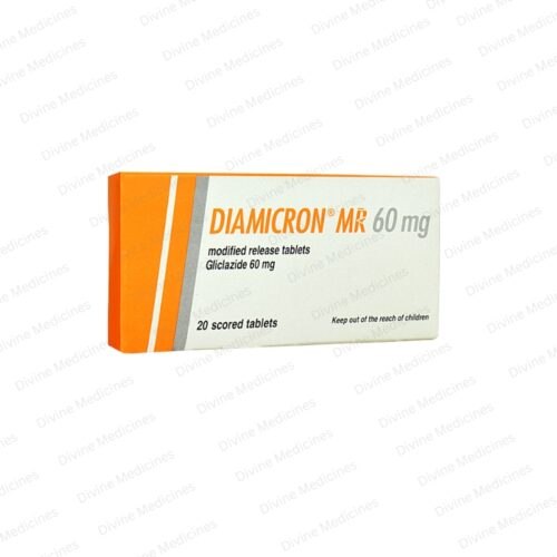 Diamicron Mr (60Mg) 20 Tablets