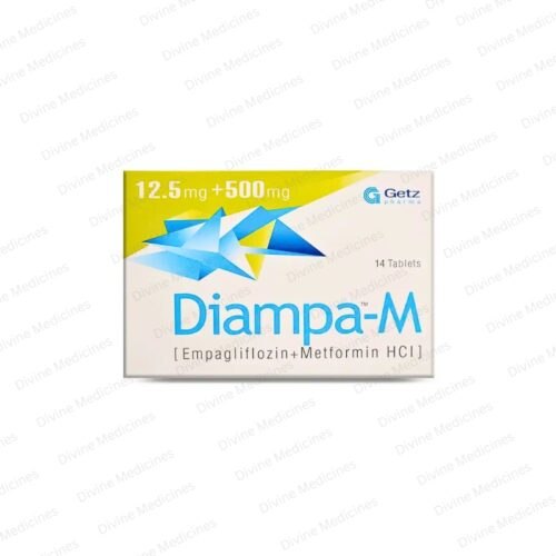 Diampa-M (12.5/500Mg) 14 Tablets