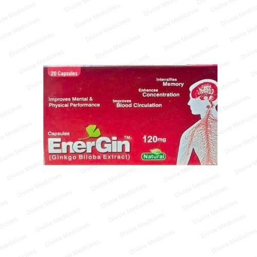 Energin (120Mg) 20 Capsules