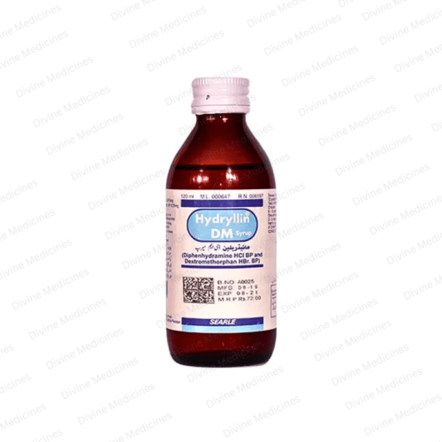 Hydryllin Dm (5/6.25Mg) 120Ml Syrup