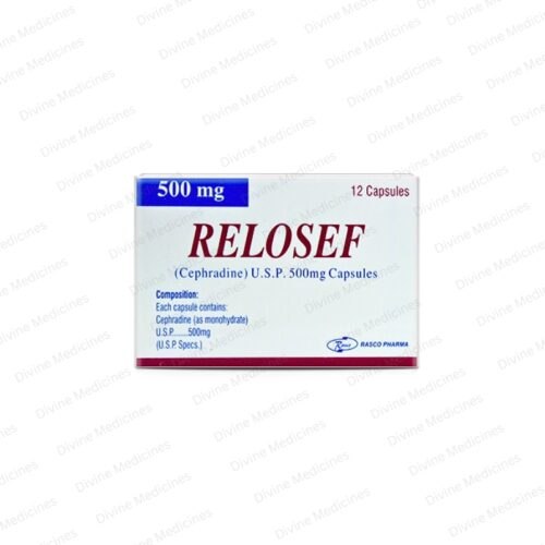 Relosef (500Mg) 12 Capsules