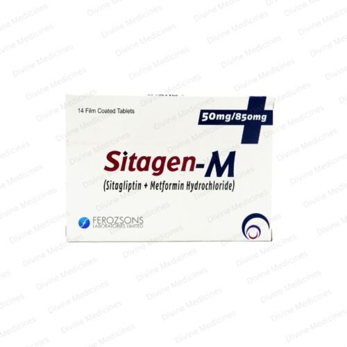 Sitagen-M (50/850Mg) 14 Tablets