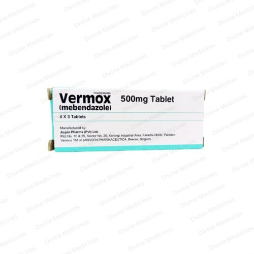 Vermox (500Mg) 12 Tablets
