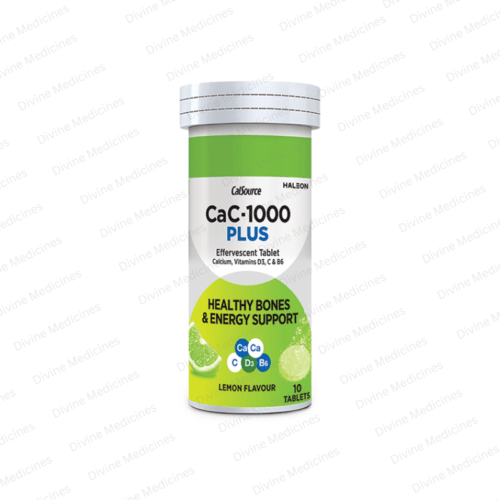 Cac-1000 Plus (Lemon) 10 Tablets