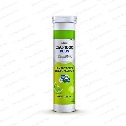 Cac-1000 Plus (Lemon) 20 Tablets