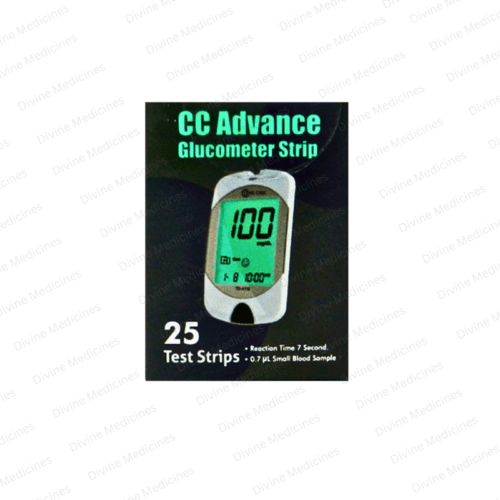 CC Advance Glucometer (25 Strips)