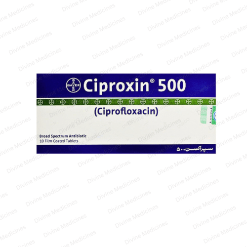 Ciproxin (500Mg) 10 Tablets
