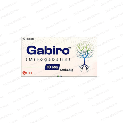 Gabiro 10mg 10 Tablets - Mirogabalin - CCL Pharmaceuticals