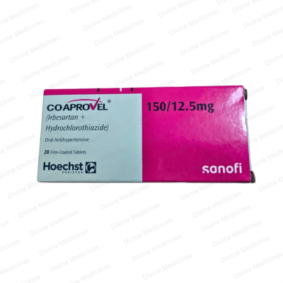 Co Aprovel 150/12.5mg 28 Tablets - Irbesartan + Hydrochlorothiazide - Sanofi-Aventis Pakistan