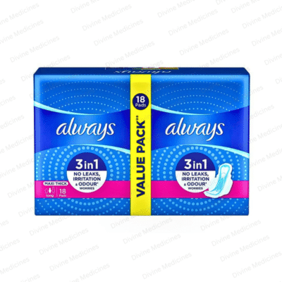 Always Maxi Thick Long Pads Value Pack 18 Pcs