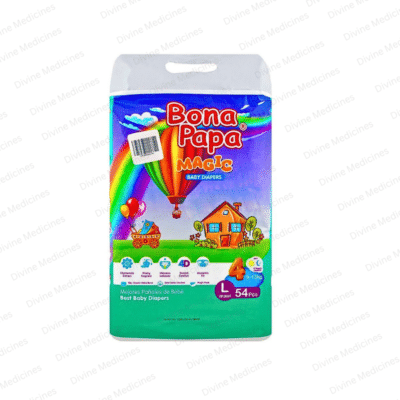 Bona Papa Magic Baby Diapers Large Size 4 (40 Pcs)