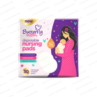 Butterfly Mom Disposable Nursing Pads 30 Pcs