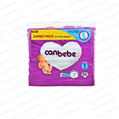 Canbebe Diapers Newborn Size 1 (2-5 Kg) 84 Pcs Jumbo Pack