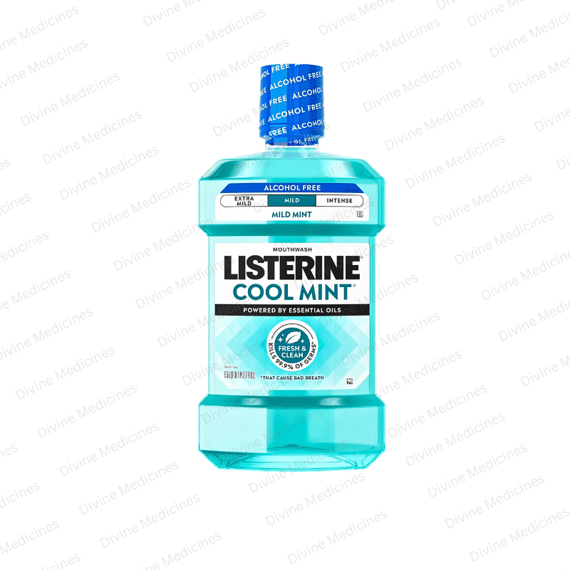 Listerine Zero Mild Mint Mouthwash Alcohol Free 500ml