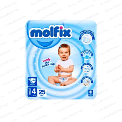 Molfix Pants Maxi Size 4 (9-14 Kg) 25 Pcs Twin Pack